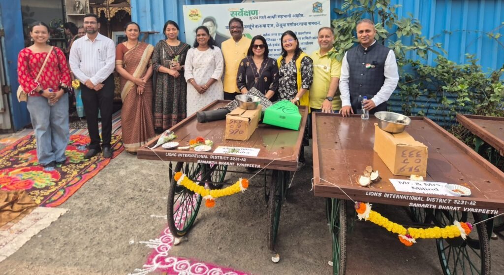 Hand cart distribution